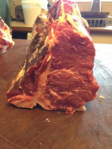 The t-bone end...